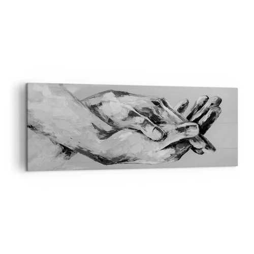 Bild auf Leinwand - Leinwandbild - Anfang… - 140x50 cm