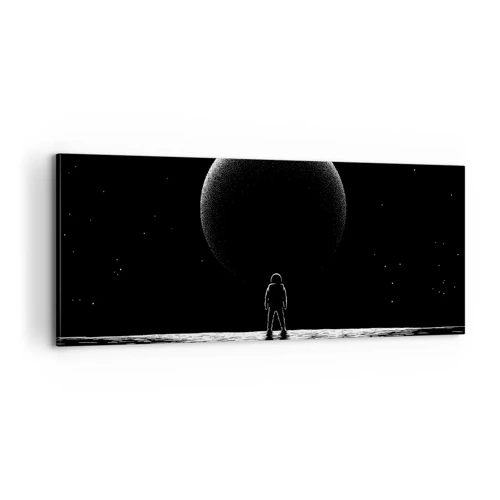 Bild auf Leinwand - Leinwandbild - Angesicht zu Angesicht - 100x40 cm