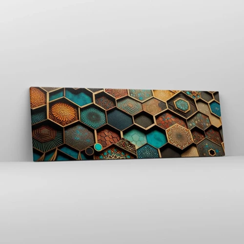 Bild auf Leinwand - Leinwandbild - Arabische Ornamente – Variation - 90x30 cm