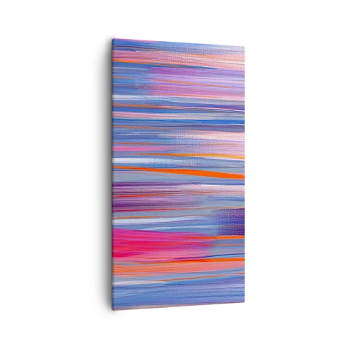 Bild auf Leinwand - Leinwandbild - Aufstieg zum Regenbogen - 55x100 cm