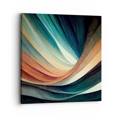 Bild auf Leinwand - Leinwandbild - Aus Farben gewebt - 30x30 cm