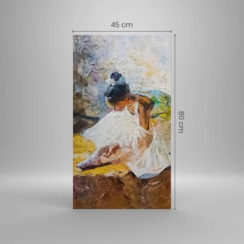 Bild auf Leinwand - Leinwandbild - Aus einem Gemälde von Degas - 45x80 cm