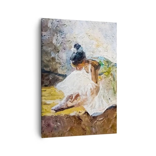 Bild auf Leinwand - Leinwandbild - Aus einem Gemälde von Degas - 50x70 cm