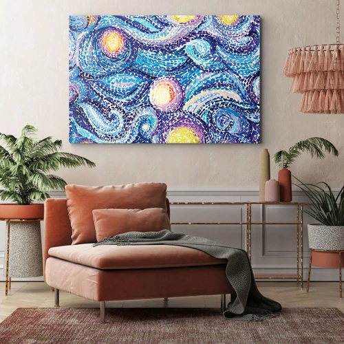 Bild auf Leinwand - Leinwandbild - Aus einem Gemälde von van Gogh - 120x80 cm