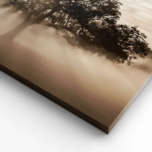 Bild auf Leinwand - Leinwandbild - Baum der guten Nachrichten  - 65x120 cm