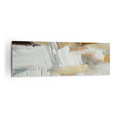 Bild auf Leinwand - Leinwandbild - Bunte Schichten - 160x50 cm