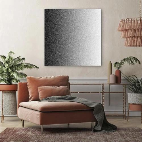 Bild auf Leinwand - Leinwandbild - Dem Licht entgegen - 70x70 cm