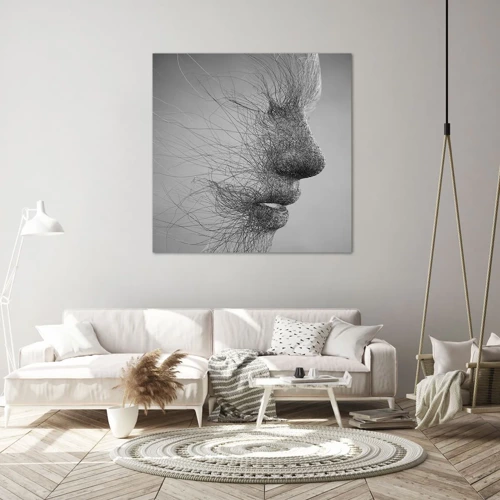 Bild auf Leinwand - Leinwandbild - Der Geist des Windes - 40x40 cm