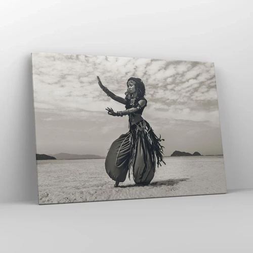 Bild auf Leinwand - Leinwandbild - Der Tanz der südlichen Inseln - 100x70 cm