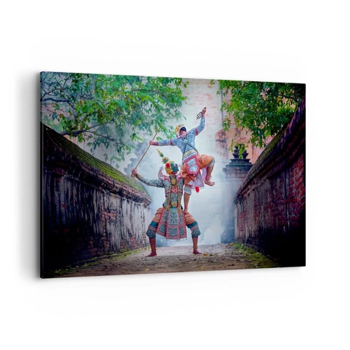 Bild auf Leinwand - Leinwandbild - Der Tanz ist umwerfend schön - 120x80 cm