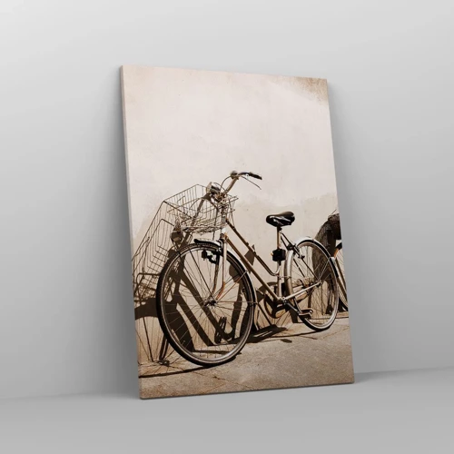 Bild auf Leinwand - Leinwandbild - Der unvergessliche Charme der Vergangenheit - 50x70 cm