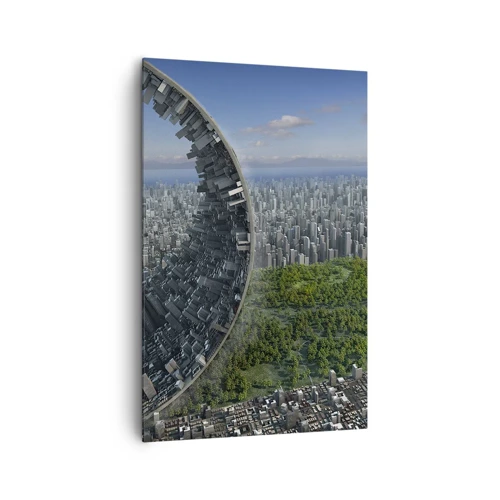 Bild auf Leinwand - Leinwandbild - Die Natur ist ewig - 80x120 cm