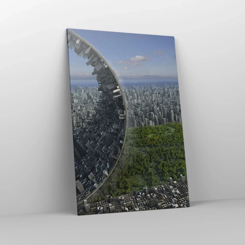 Bild auf Leinwand - Leinwandbild - Die Natur ist ewig - 80x120 cm