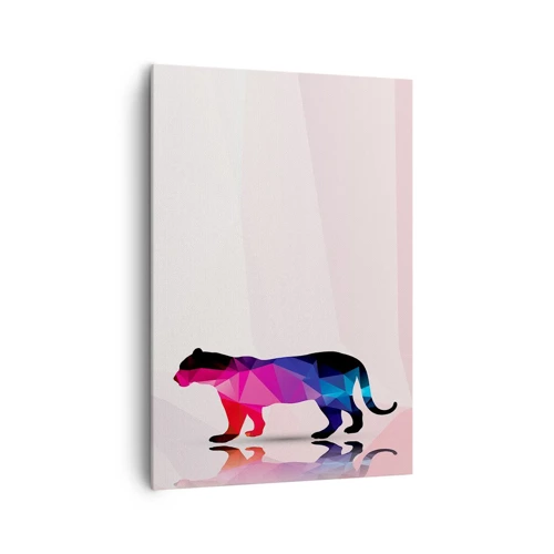 Bild auf Leinwand - Leinwandbild - Diment Panther - 70x100 cm