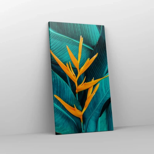 Bild auf Leinwand - Leinwandbild - Eden-Blume - 45x80 cm