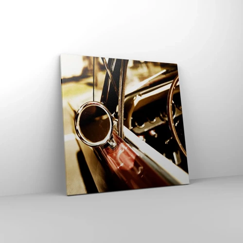 Bild auf Leinwand - Leinwandbild - Ein Auto mit Seele - 60x60 cm