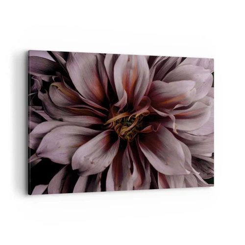 Bild auf Leinwand - Leinwandbild - Ein Blumenherz - 100x70 cm