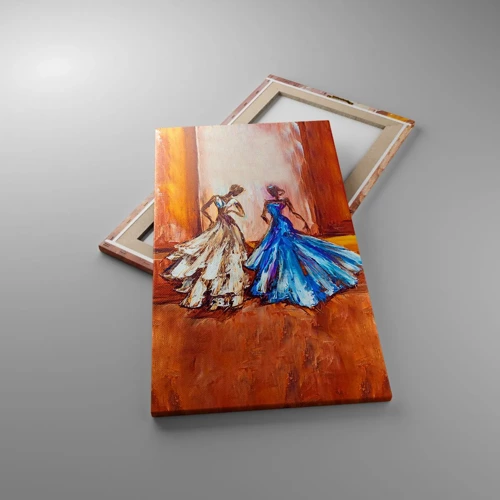 Bild auf Leinwand - Leinwandbild - Ein dankbares Duo - 45x80 cm