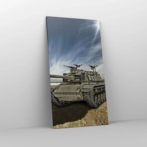 Bild auf Leinwand - Leinwandbild - Ein militärischer Traum - 65x120 cm