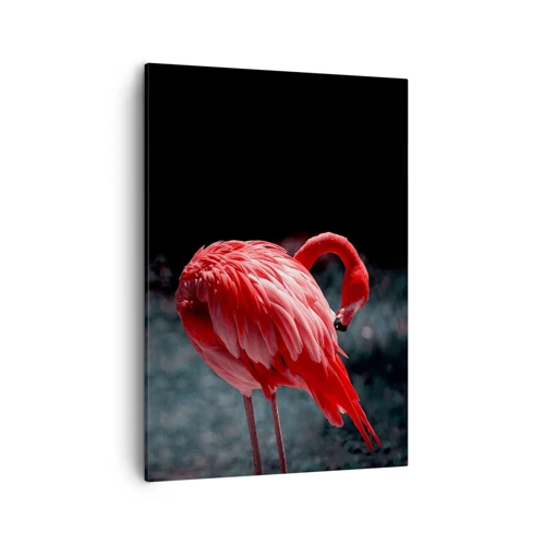 Bild auf Leinwand - Leinwandbild - Ein purpurrotes Gedicht der Natur - 50x70 cm