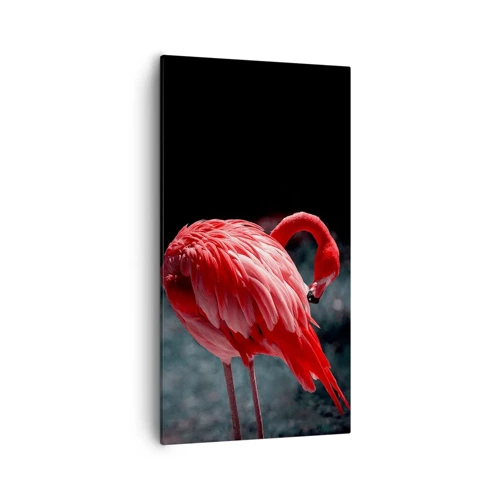 Bild auf Leinwand - Leinwandbild - Ein purpurrotes Gedicht der Natur - 55x100 cm