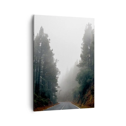 Bild auf Leinwand - Leinwandbild - Eine Geschichte von einem magischen Wald - 50x70 cm