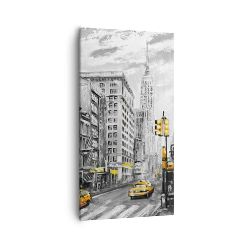 Bild auf Leinwand - Leinwandbild - Eine New Yorker Geschichte - 55x100 cm