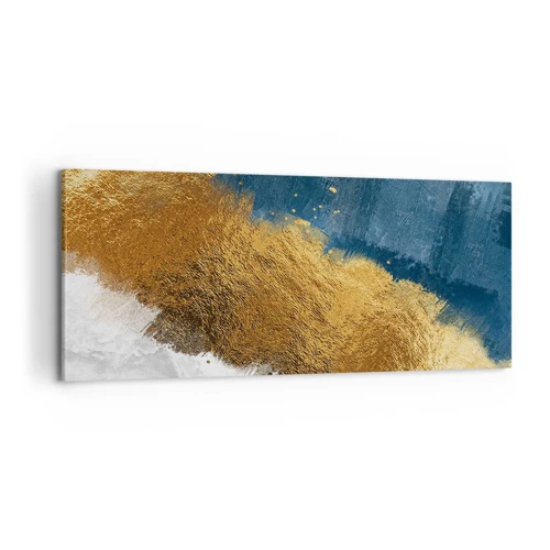 Bild auf Leinwand - Leinwandbild - Farben des Sommers - 100x40 cm