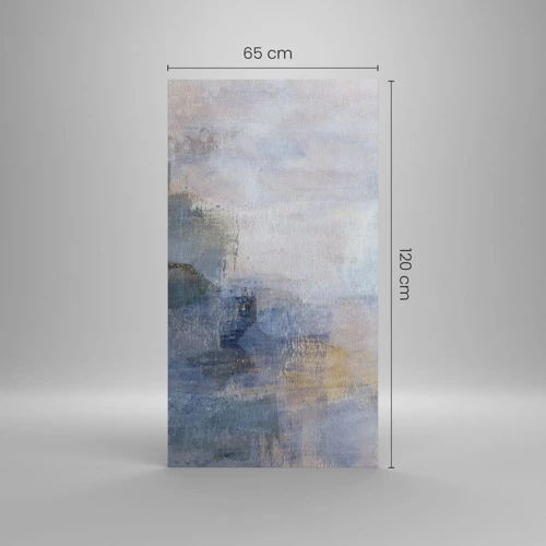 Bild auf Leinwand - Leinwandbild - Farbtöne und Akkorde - 65x120 cm