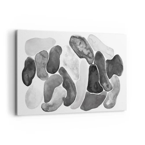 Bild auf Leinwand - Leinwandbild - Felsige Abstraktion - 100x70 cm
