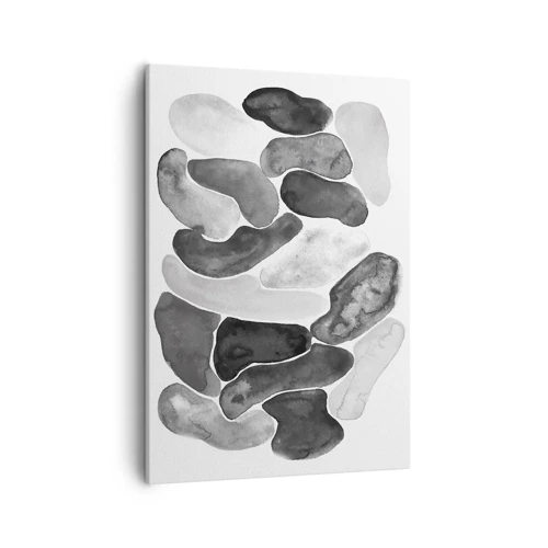 Bild auf Leinwand - Leinwandbild - Felsige Abstraktion - 50x70 cm