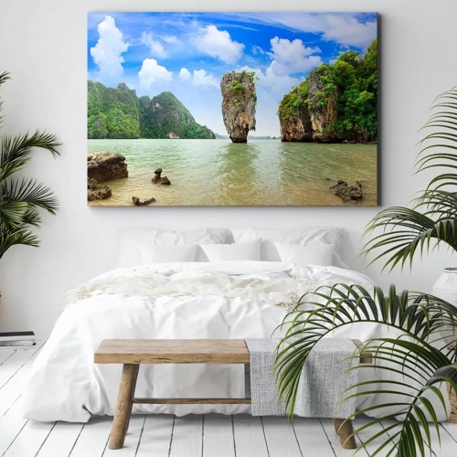 Bild auf Leinwand - Leinwandbild - Felsige Wunder der Natur - 70x50 cm