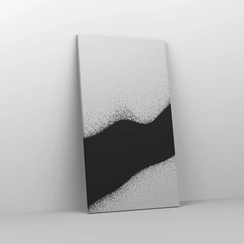 Bild auf Leinwand - Leinwandbild - Flüssiges Gleichgewicht - 45x80 cm