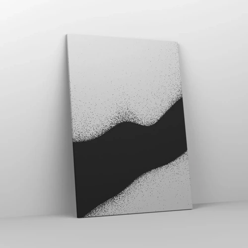 Bild auf Leinwand - Leinwandbild - Flüssiges Gleichgewicht - 70x100 cm