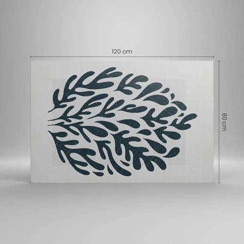 Bild auf Leinwand - Leinwandbild - Formen der Natur - 120x80 cm