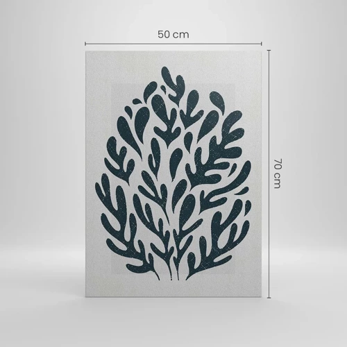 Bild auf Leinwand - Leinwandbild - Formen der Natur - 50x70 cm