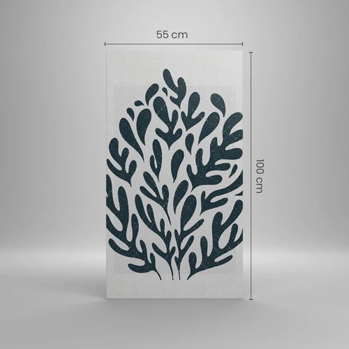 Bild auf Leinwand - Leinwandbild - Formen der Natur - 55x100 cm