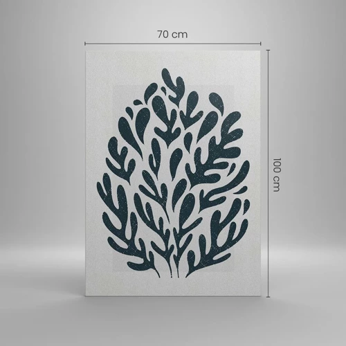 Bild auf Leinwand - Leinwandbild - Formen der Natur - 70x100 cm