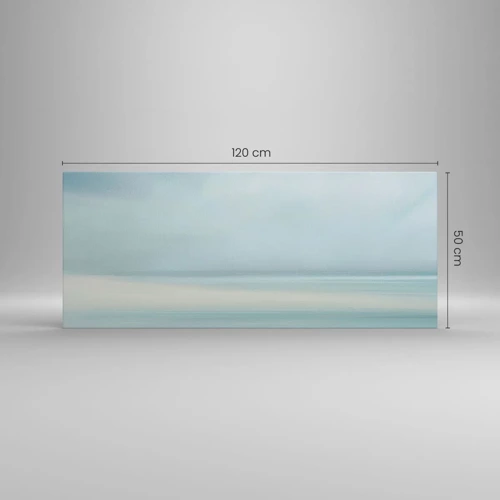 Bild auf Leinwand - Leinwandbild - Frieden bis zum Horizont - 120x50 cm