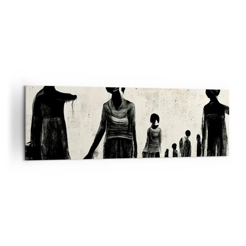 Bild auf Leinwand - Leinwandbild - Gegen die Einsamkeit - 160x50 cm