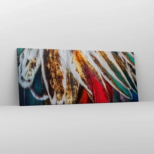 Bild auf Leinwand - Leinwandbild - Geheimnisse des Fliegens - 120x50 cm