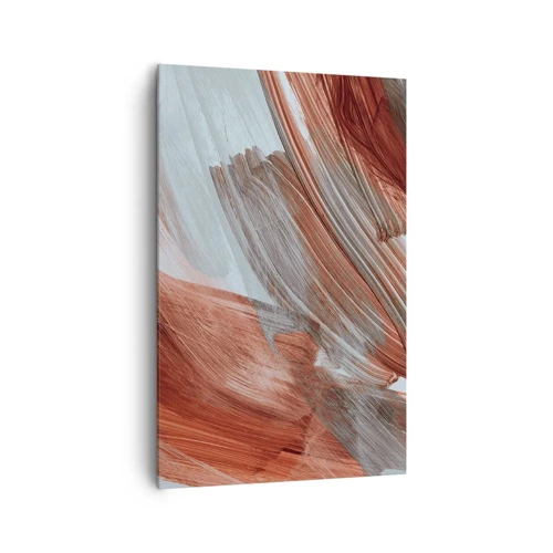 Bild auf Leinwand - Leinwandbild - Herbst und windige Abstraktion - 80x120 cm