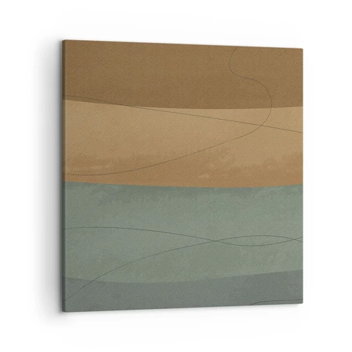 Bild auf Leinwand - Leinwandbild - Horizontale Komposition - 50x50 cm