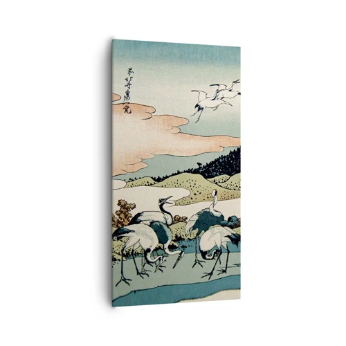 Bild auf Leinwand - Leinwandbild - Im japanischen Geist - 65x120 cm