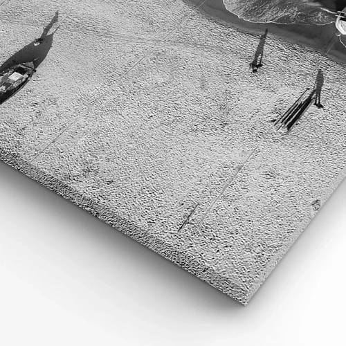 Bild auf Leinwand - Leinwandbild - Immer noch am Ufer… - 55x100 cm