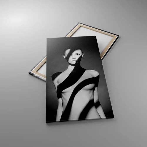 Bild auf Leinwand - Leinwandbild - In Glanz und Schatten - 65x120 cm