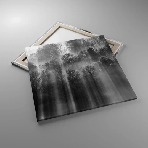 Bild auf Leinwand - Leinwandbild - In Lichtstrahlen - 70x70 cm