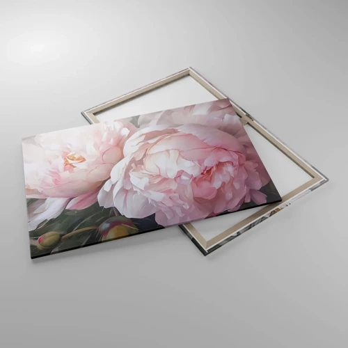Bild auf Leinwand - Leinwandbild - In der Blüte angehalten - 100x70 cm