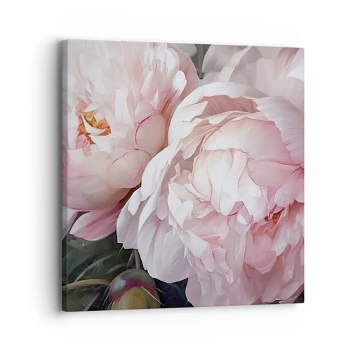 Bild auf Leinwand - Leinwandbild - In der Blüte angehalten - 30x30 cm