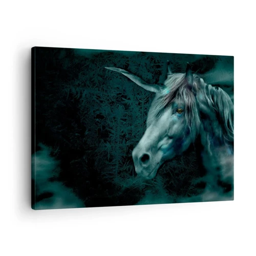 Bild auf Leinwand - Leinwandbild - In einem Märchenwald - 70x50 cm